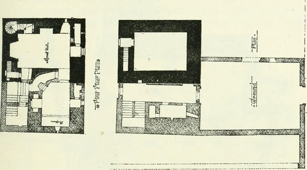 An illustration from The castellated and domestic architecture of Scotland, from the twelfth to the eighteenth century, 1887, leaf 198