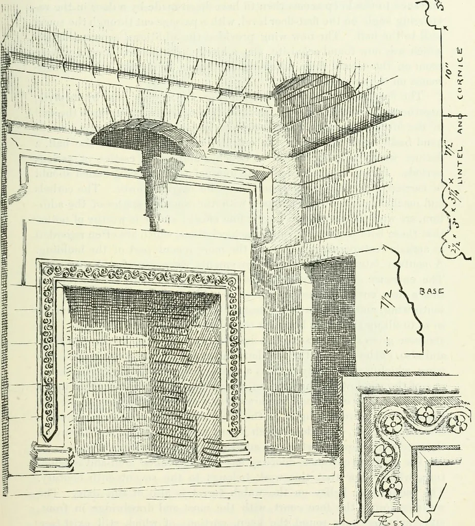 An illustration from The castellated and domestic architecture of Scotland, from the twelfth to the eighteenth century, 1887, leaf 200