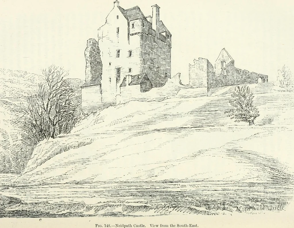 An illustration from The castellated and domestic architecture of Scotland, from the twelfth to the eighteenth century, 1887, leaf 203