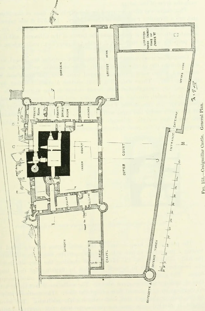 An illustration from The castellated and domestic architecture of Scotland, from the twelfth to the eighteenth century, 1887, leaf 208