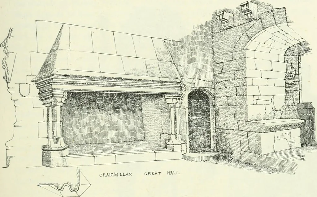 An illustration from The castellated and domestic architecture of Scotland, from the twelfth to the eighteenth century, 1887, leaf 214