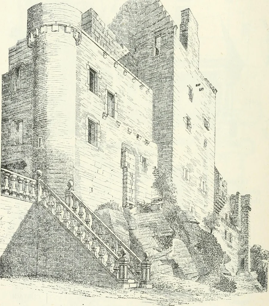 An illustration from The castellated and domestic architecture of Scotland, from the twelfth to the eighteenth century, 1887, leaf 215