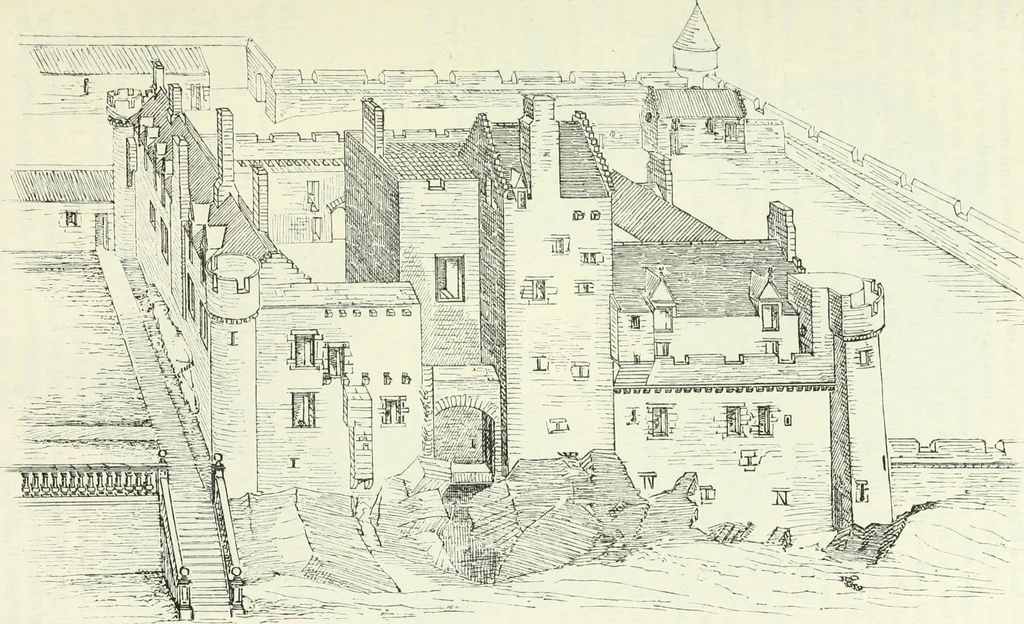 An illustration from The castellated and domestic architecture of Scotland, from the twelfth to the eighteenth century, 1887, leaf 220