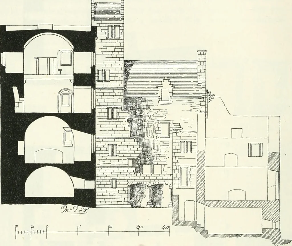 An illustration from The castellated and domestic architecture of Scotland, from the twelfth to the eighteenth century, 1887, leaf 225