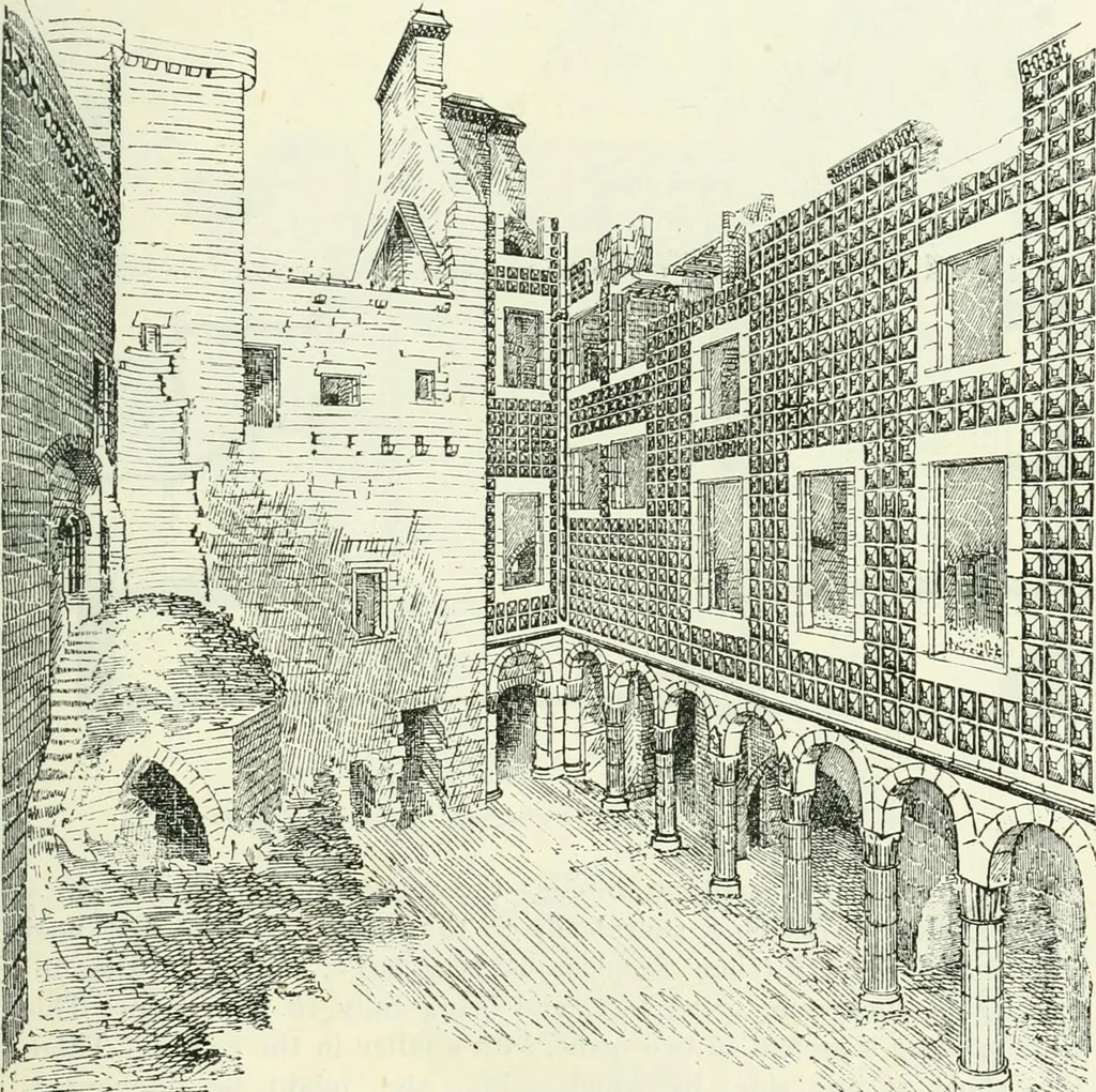 An illustration from The castellated and domestic architecture of Scotland, from the twelfth to the eighteenth century, 1887, leaf 234
