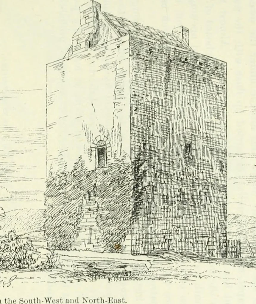 An illustration from The castellated and domestic architecture of Scotland, from the twelfth to the eighteenth century, 1887, leaf 248