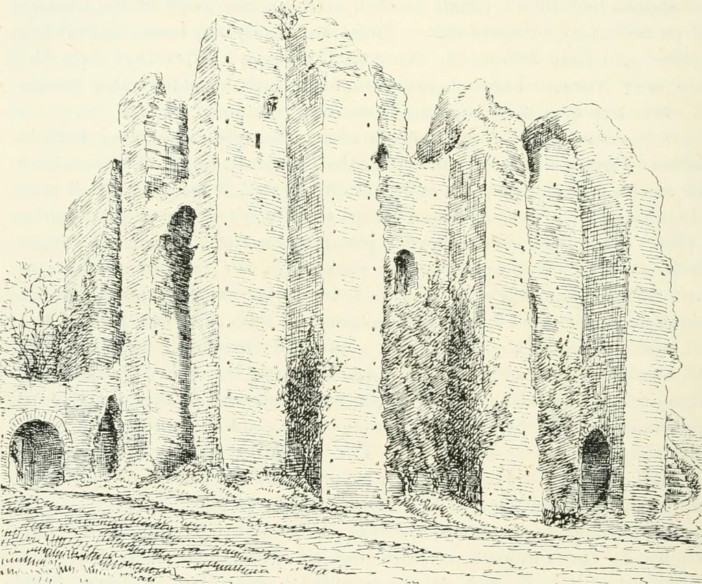An illustration from The castellated and domestic architecture of Scotland, from the twelfth to the eighteenth century, 1887, leaf 25