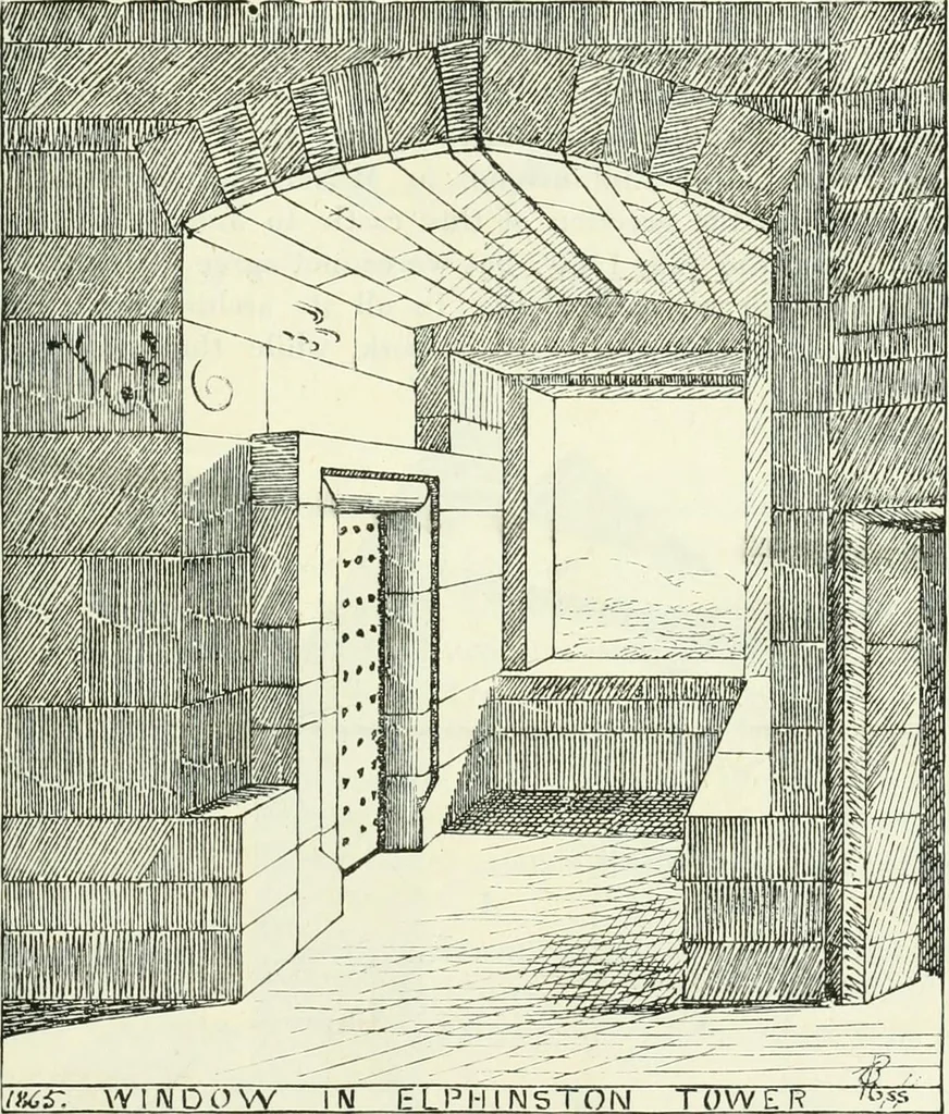 An illustration from The castellated and domestic architecture of Scotland, from the twelfth to the eighteenth century, 1887, leaf 254