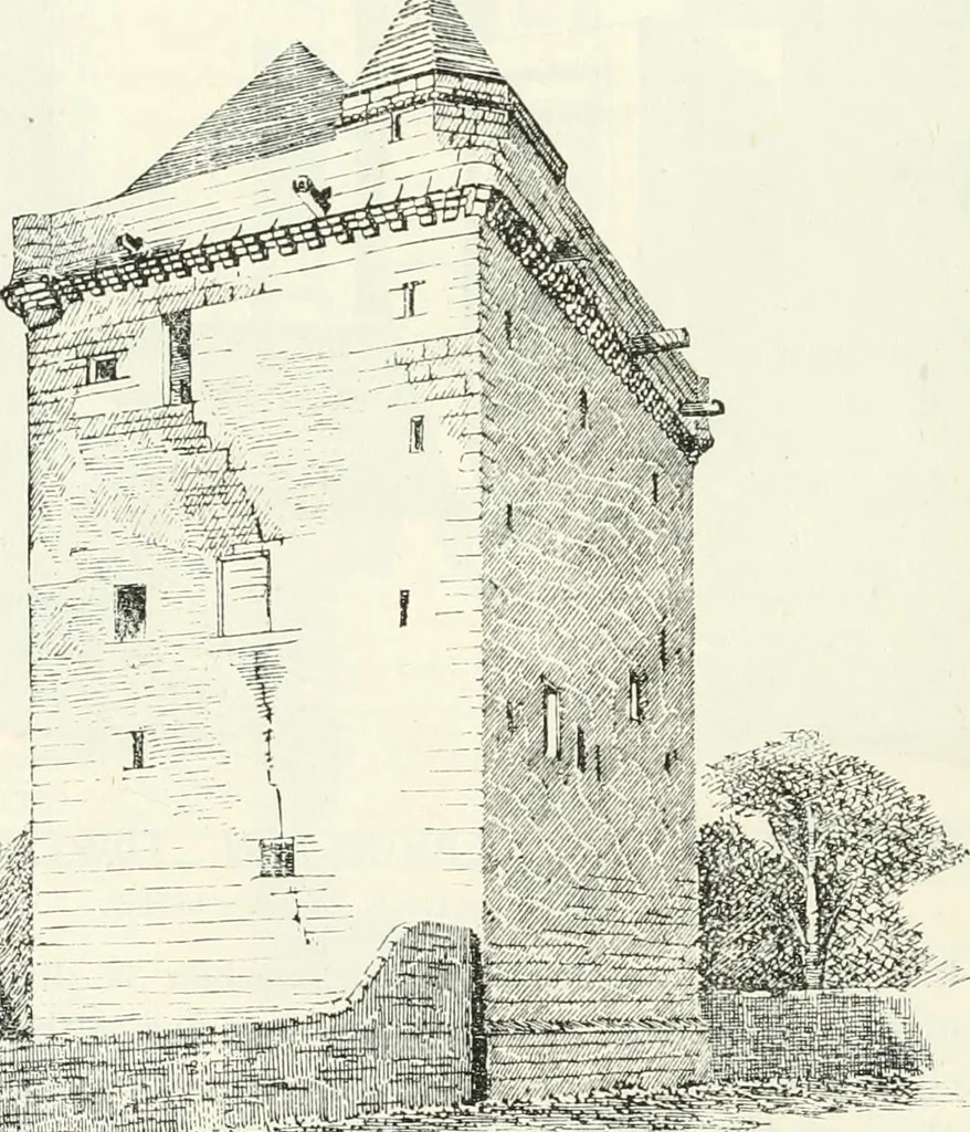 An illustration from The castellated and domestic architecture of Scotland, from the twelfth to the eighteenth century, 1887, leaf 255