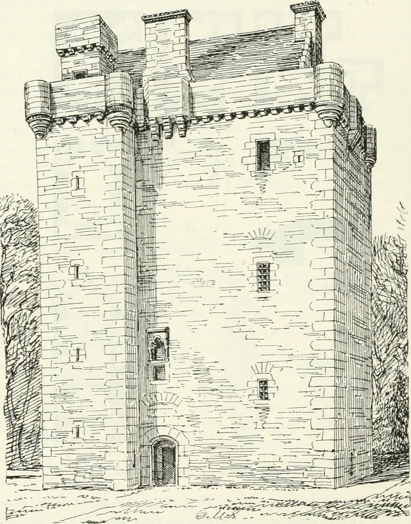An illustration from The castellated and domestic architecture of Scotland, from the twelfth to the eighteenth century, 1887, leaf 271