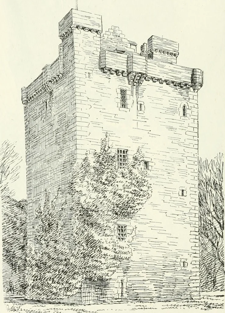 An illustration from The castellated and domestic architecture of Scotland, from the twelfth to the eighteenth century, 1887, leaf 273