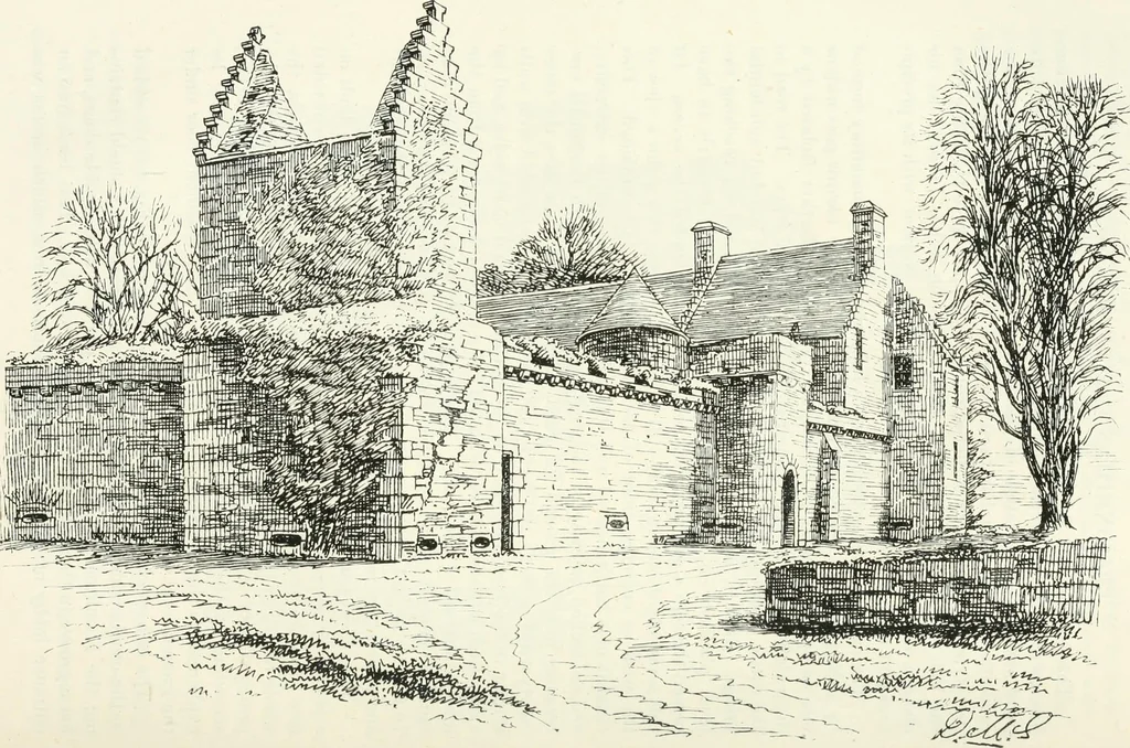 An illustration from The castellated and domestic architecture of Scotland, from the twelfth to the eighteenth century, 1887, leaf 275