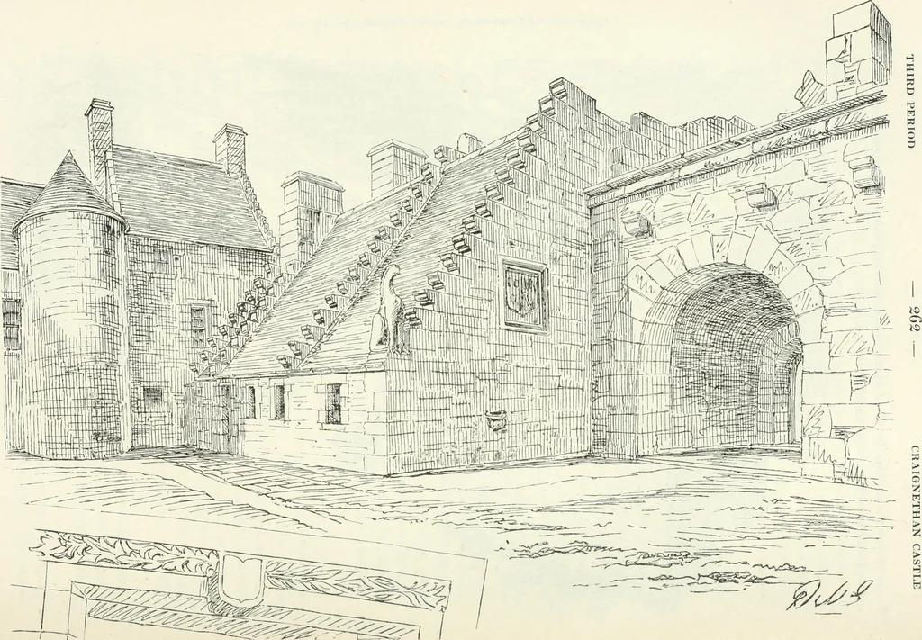 An illustration from The castellated and domestic architecture of Scotland, from the twelfth to the eighteenth century, 1887, leaf 281
