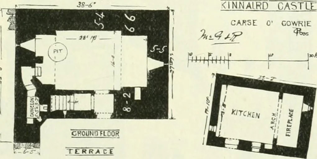 An illustration from The castellated and domestic architecture of Scotland, from the twelfth to the eighteenth century, 1887, leaf 290