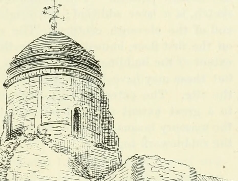 An illustration from The castellated and domestic architecture of Scotland, from the twelfth to the eighteenth century, 1887, leaf 30