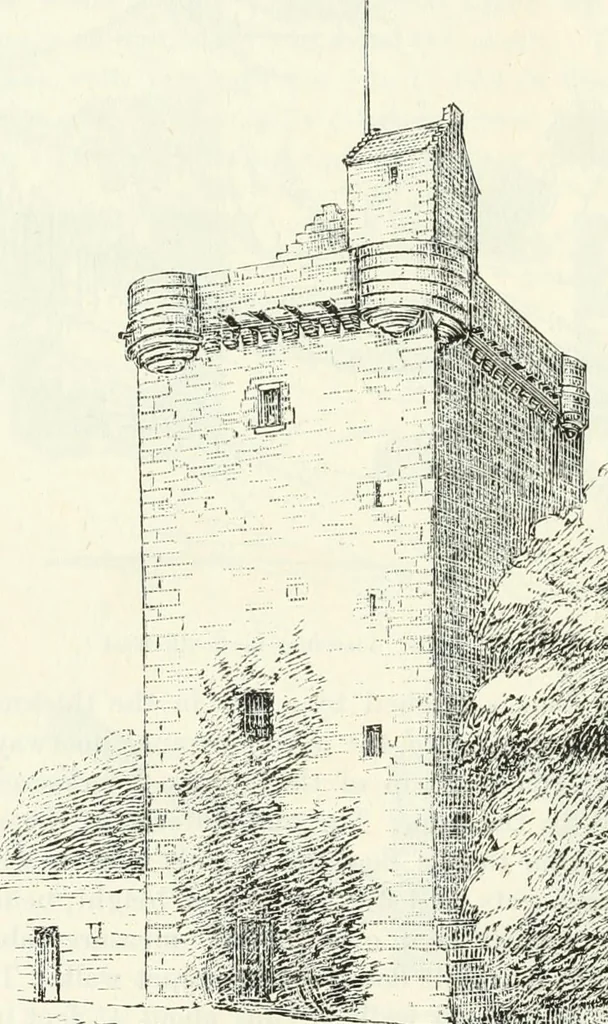 An illustration from The castellated and domestic architecture of Scotland, from the twelfth to the eighteenth century, 1887, leaf 303