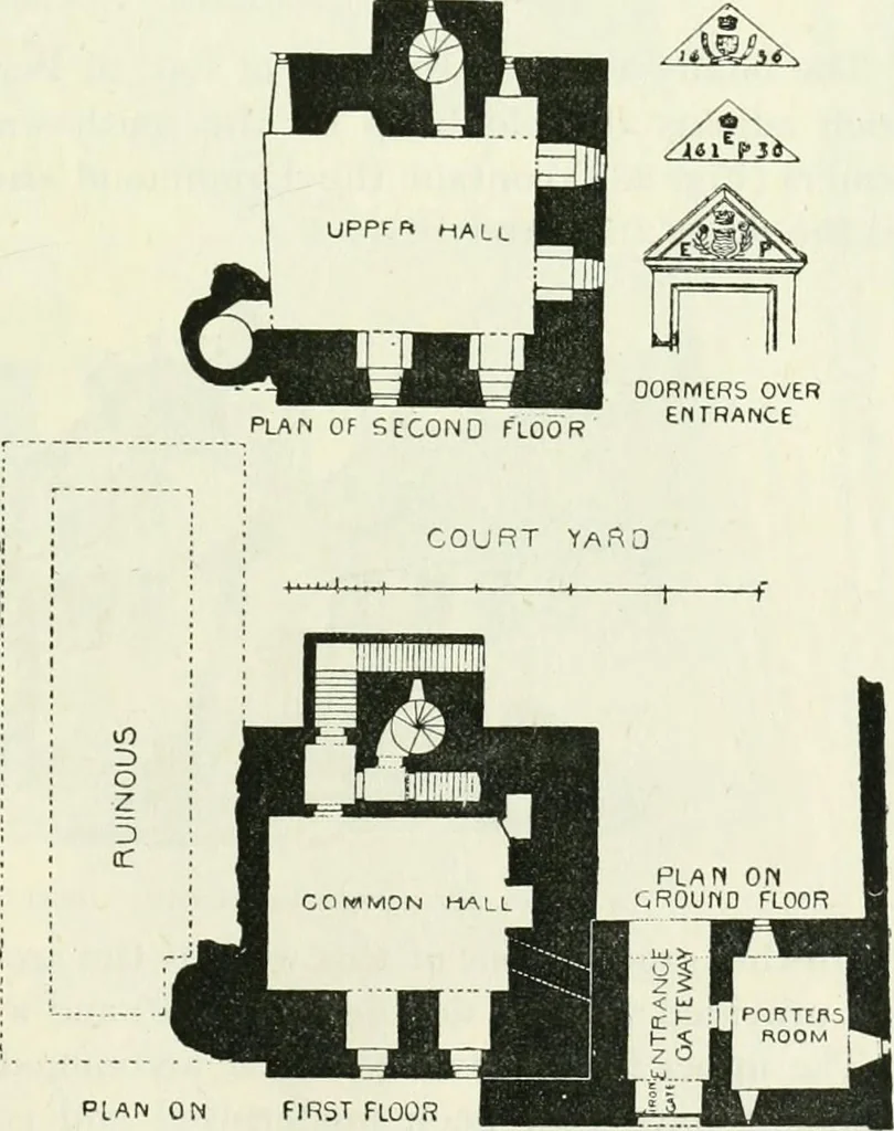 An illustration from The castellated and domestic architecture of Scotland, from the twelfth to the eighteenth century, 1887, leaf 304