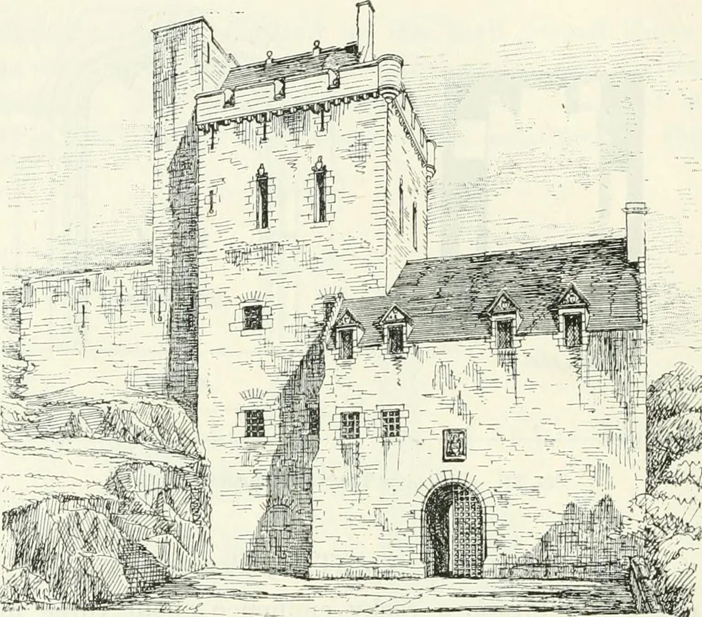 An illustration from The castellated and domestic architecture of Scotland, from the twelfth to the eighteenth century, 1887, leaf 305