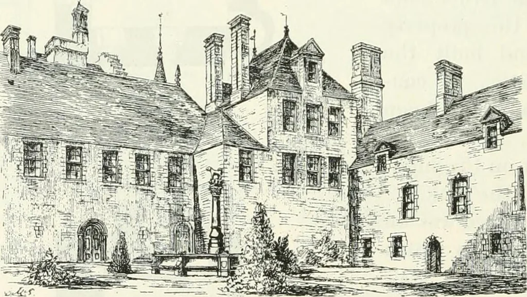 An illustration from The castellated and domestic architecture of Scotland, from the twelfth to the eighteenth century, 1887, leaf 305