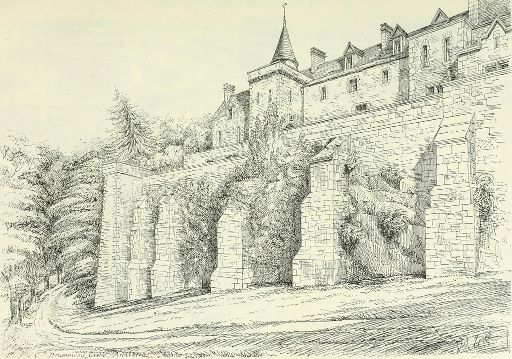 An illustration from The castellated and domestic architecture of Scotland, from the twelfth to the eighteenth century, 1887, leaf 306