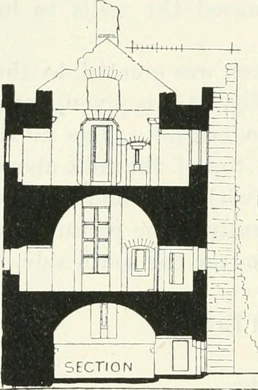 An illustration from The castellated and domestic architecture of Scotland, from the twelfth to the eighteenth century, 1887, leaf 309