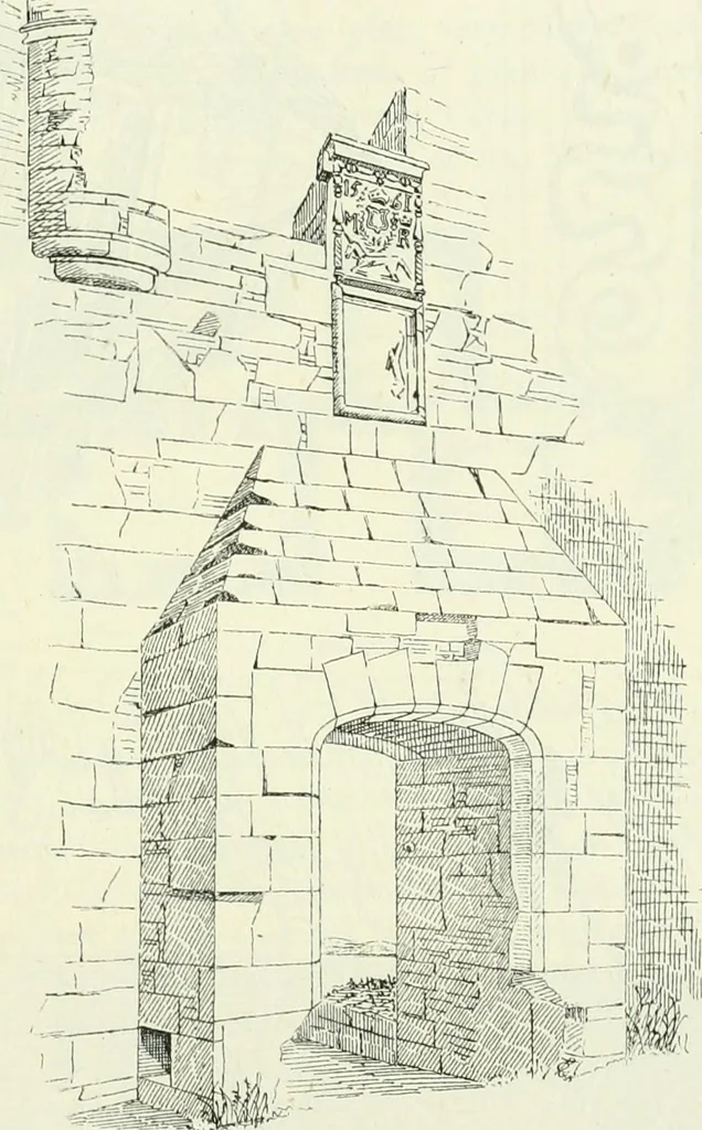 An illustration from The castellated and domestic architecture of Scotland, from the twelfth to the eighteenth century, 1887, leaf 312