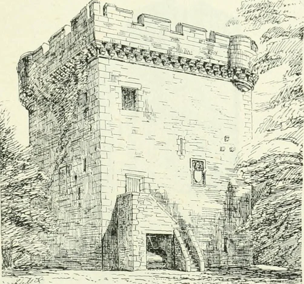 An illustration from The castellated and domestic architecture of Scotland, from the twelfth to the eighteenth century, 1887, leaf 316