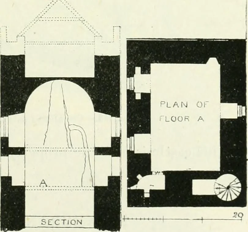 An illustration from The castellated and domestic architecture of Scotland, from the twelfth to the eighteenth century, 1887, leaf 316