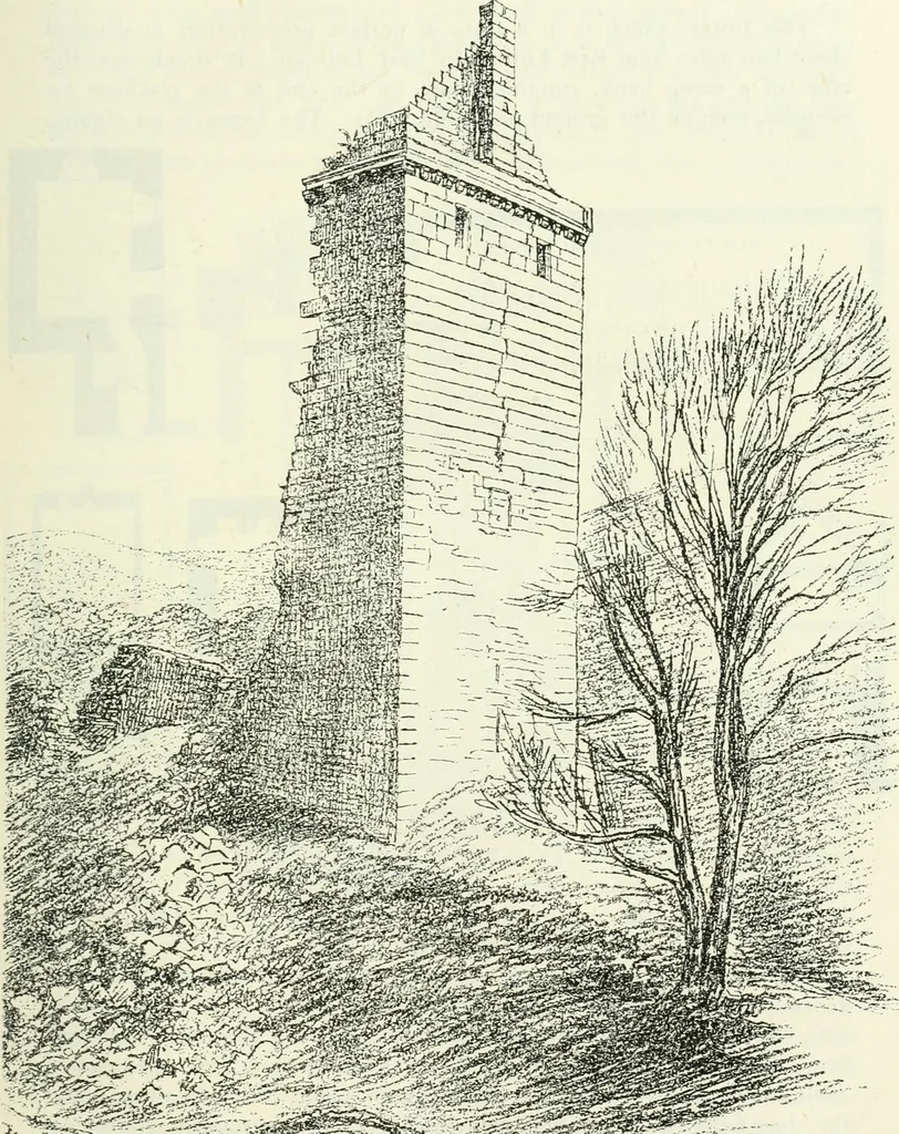 An illustration from The castellated and domestic architecture of Scotland, from the twelfth to the eighteenth century, 1887, leaf 318
