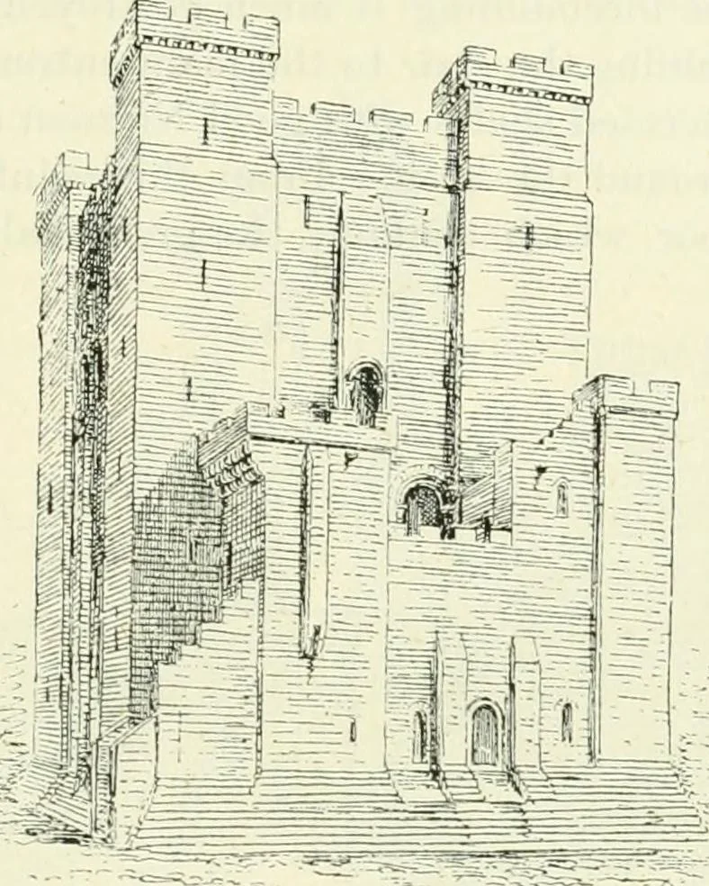 An illustration from The castellated and domestic architecture of Scotland, from the twelfth to the eighteenth century, 1887, leaf 32