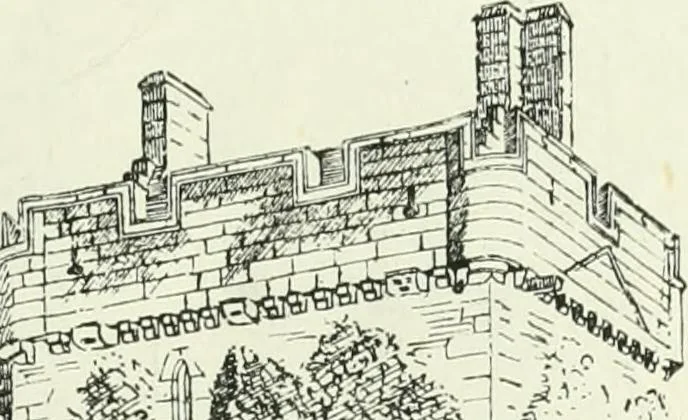 An illustration from The castellated and domestic architecture of Scotland, from the twelfth to the eighteenth century, 1887, leaf 322