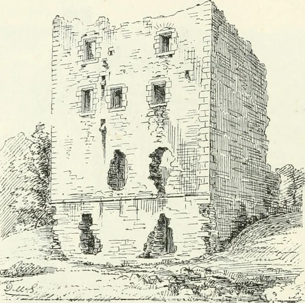 An illustration from The castellated and domestic architecture of Scotland, from the twelfth to the eighteenth century, 1887, leaf 323