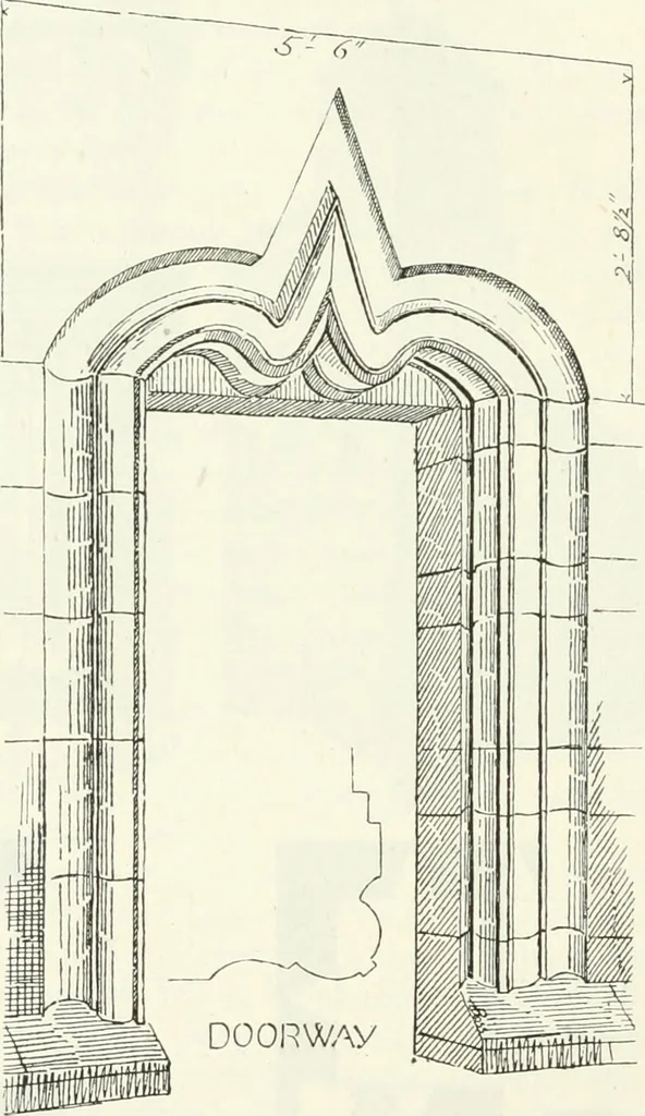 An illustration from The castellated and domestic architecture of Scotland, from the twelfth to the eighteenth century, 1887, leaf 327