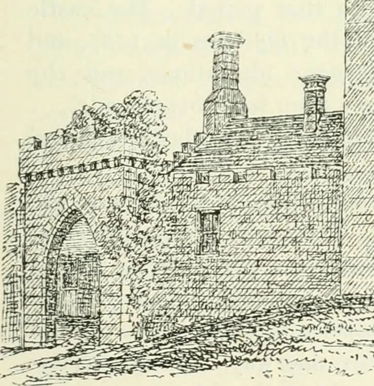 An illustration from The castellated and domestic architecture of Scotland, from the twelfth to the eighteenth century, 1887, leaf 332