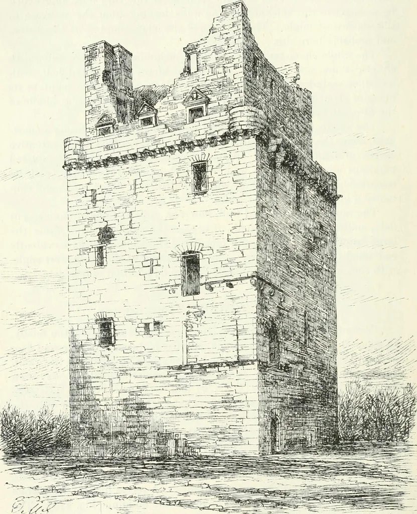An illustration from The castellated and domestic architecture of Scotland, from the twelfth to the eighteenth century, 1887, leaf 337