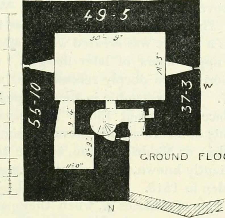 An illustration from The castellated and domestic architecture of Scotland, from the twelfth to the eighteenth century, 1887, leaf 344