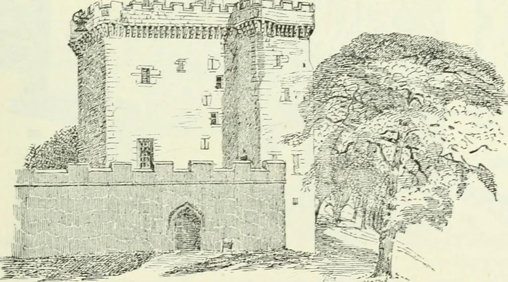 An illustration from The castellated and domestic architecture of Scotland, from the twelfth to the eighteenth century, 1887, leaf 350