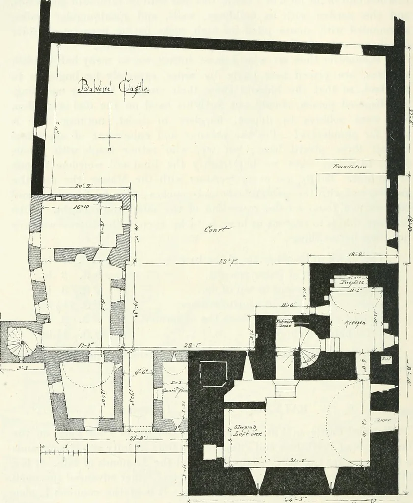 An illustration from The castellated and domestic architecture of Scotland, from the twelfth to the eighteenth century, 1887, leaf 355