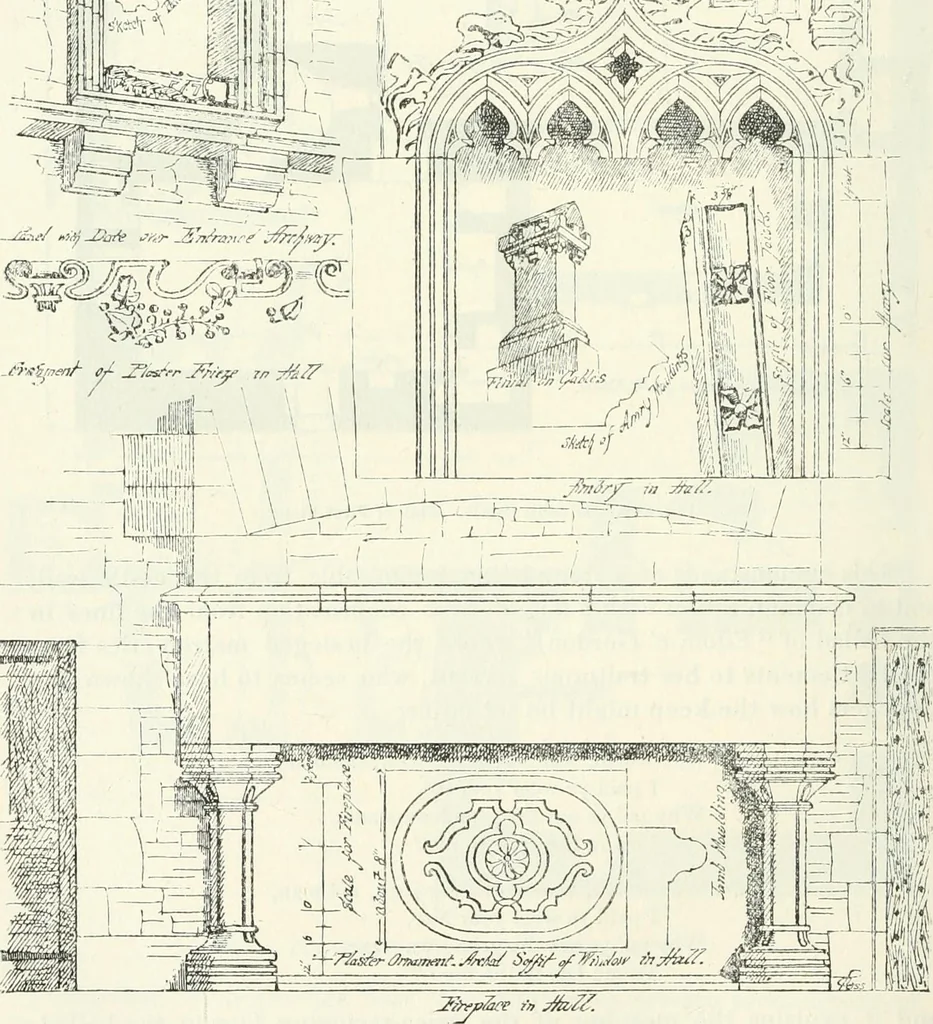 An illustration from The castellated and domestic architecture of Scotland, from the twelfth to the eighteenth century, 1887, leaf 357