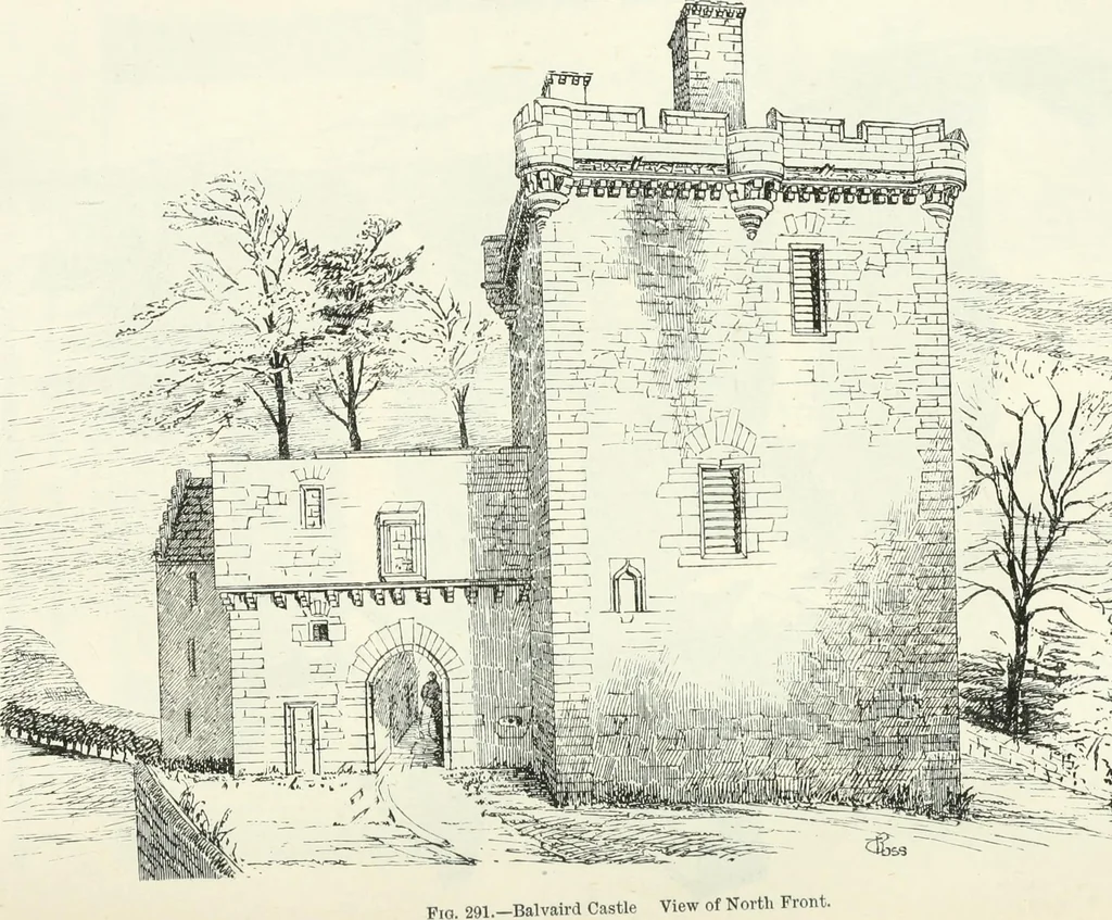 An illustration from The castellated and domestic architecture of Scotland, from the twelfth to the eighteenth century, 1887, leaf 359