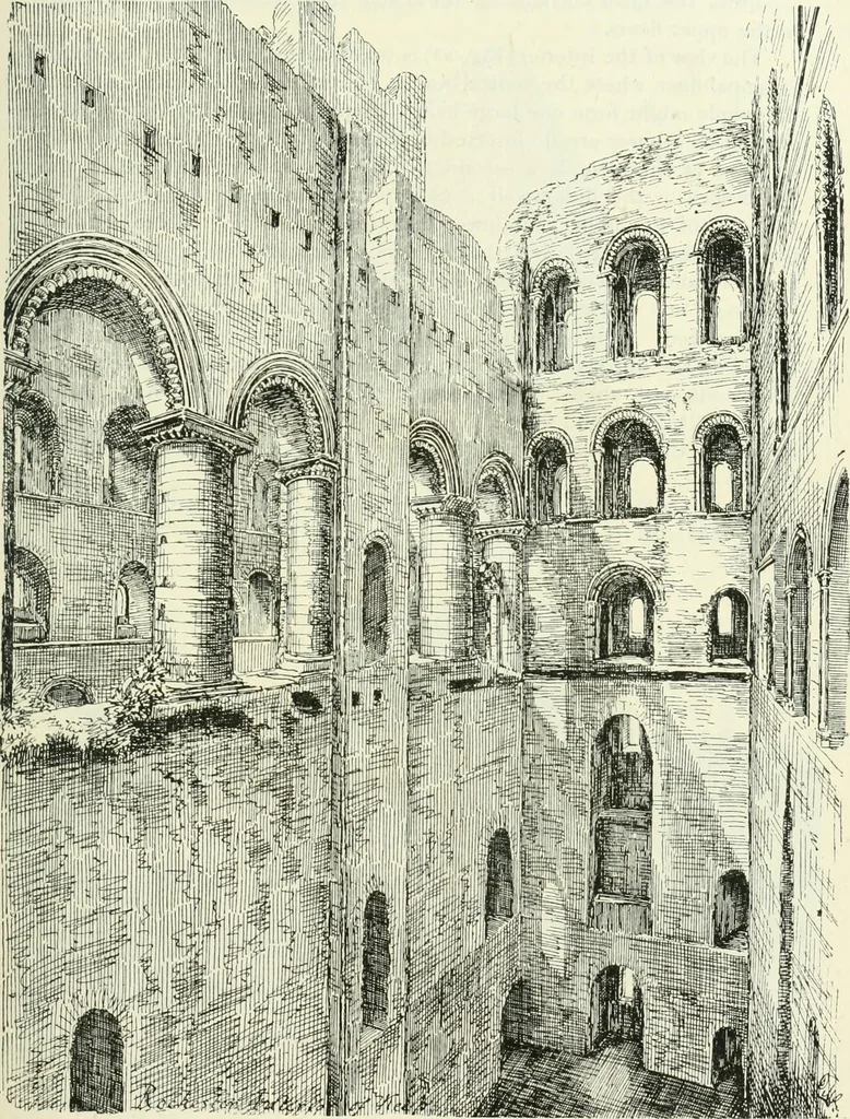 An illustration from The castellated and domestic architecture of Scotland, from the twelfth to the eighteenth century, 1887, leaf 36