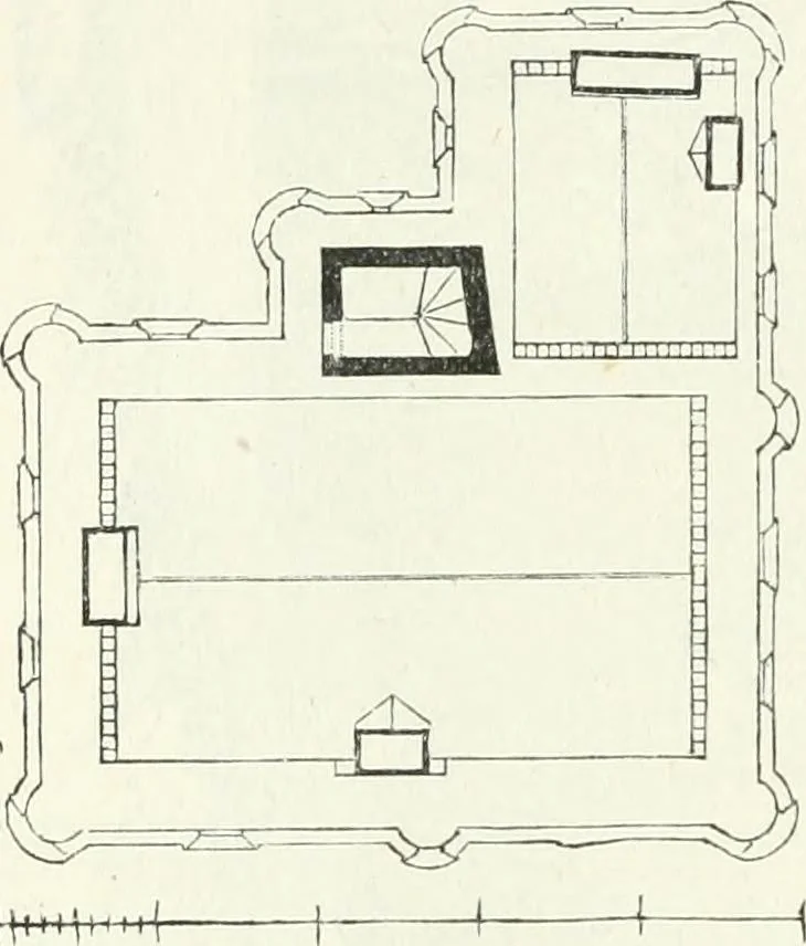 An illustration from The castellated and domestic architecture of Scotland, from the twelfth to the eighteenth century, 1887, leaf 361