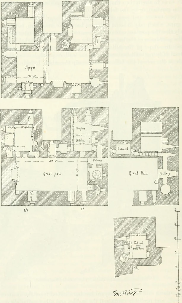 An illustration from The castellated and domestic architecture of Scotland, from the twelfth to the eighteenth century, 1887, leaf 365