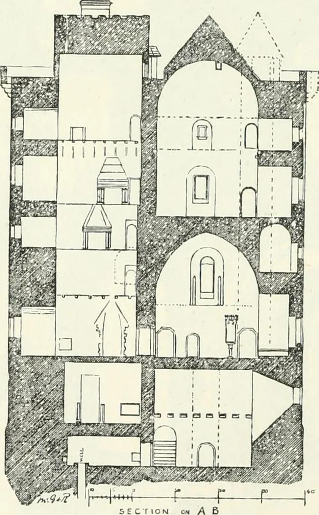 An illustration from The castellated and domestic architecture of Scotland, from the twelfth to the eighteenth century, 1887, leaf 367