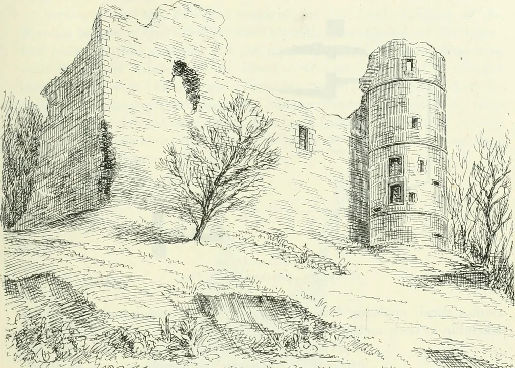 An illustration from The castellated and domestic architecture of Scotland, from the twelfth to the eighteenth century, 1887, leaf 372