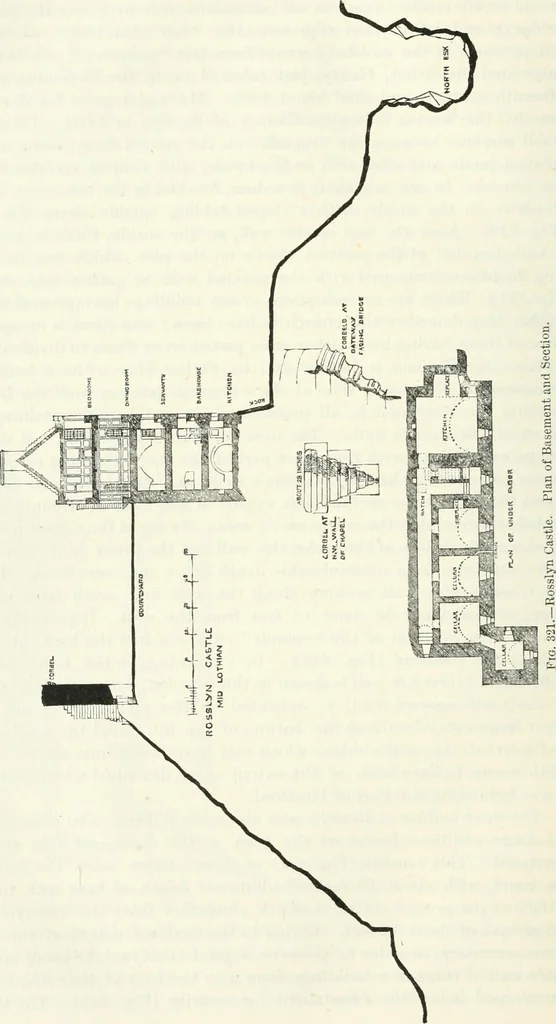 An illustration from The castellated and domestic architecture of Scotland, from the twelfth to the eighteenth century, 1887, leaf 391