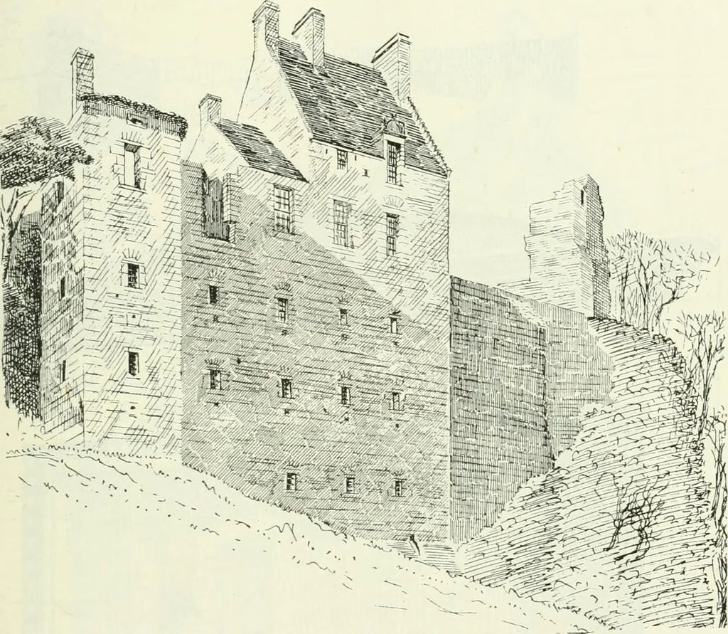 An illustration from The castellated and domestic architecture of Scotland, from the twelfth to the eighteenth century, 1887, leaf 392