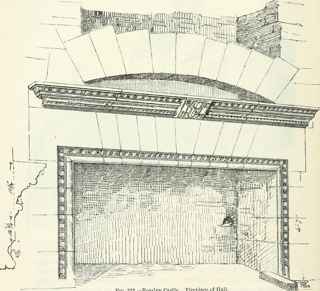 An illustration from The castellated and domestic architecture of Scotland, from the twelfth to the eighteenth century, 1887, leaf 393
