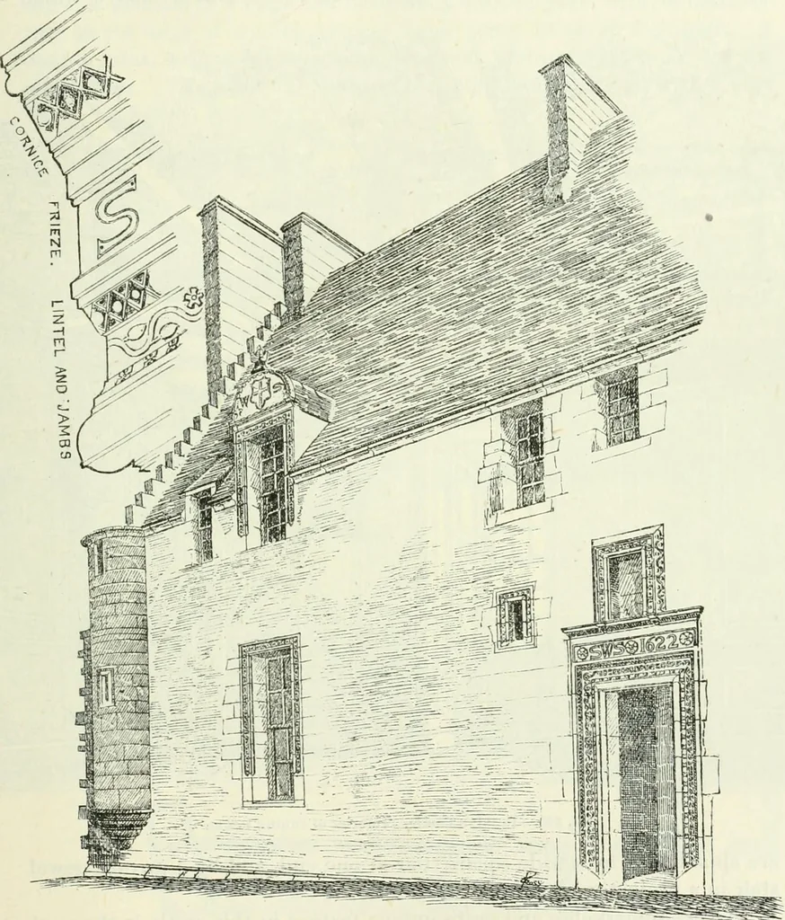An illustration from The castellated and domestic architecture of Scotland, from the twelfth to the eighteenth century, 1887, leaf 394