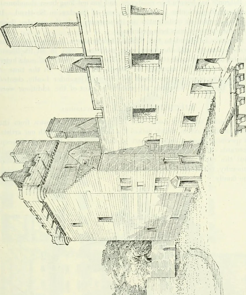 An illustration from The castellated and domestic architecture of Scotland, from the twelfth to the eighteenth century, 1887, leaf 400